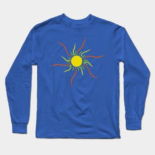 Let the sun shine yellow Long Sleeve T-Shirt